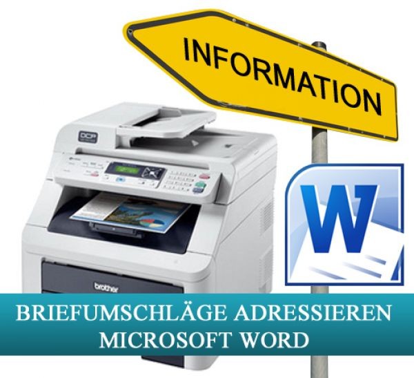 Briefumschläge Mit Microsoft Word Adressieren Kuverado